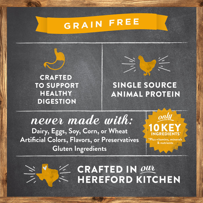 Merrick Premium Grain Free Dry Adult Dog Food Wholesome And Natural Kibble With Real Chicken And Sweet Potato