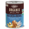 Castor and Pollux Organix Butcher and Bushel Organic Shredded Chicken with Dinner with Potato Canned Dog Food