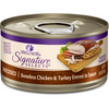 Wellness CORE Signature Selects Grain Free Canned Cat Food, Shredded Chicken & Turkey in Sauce