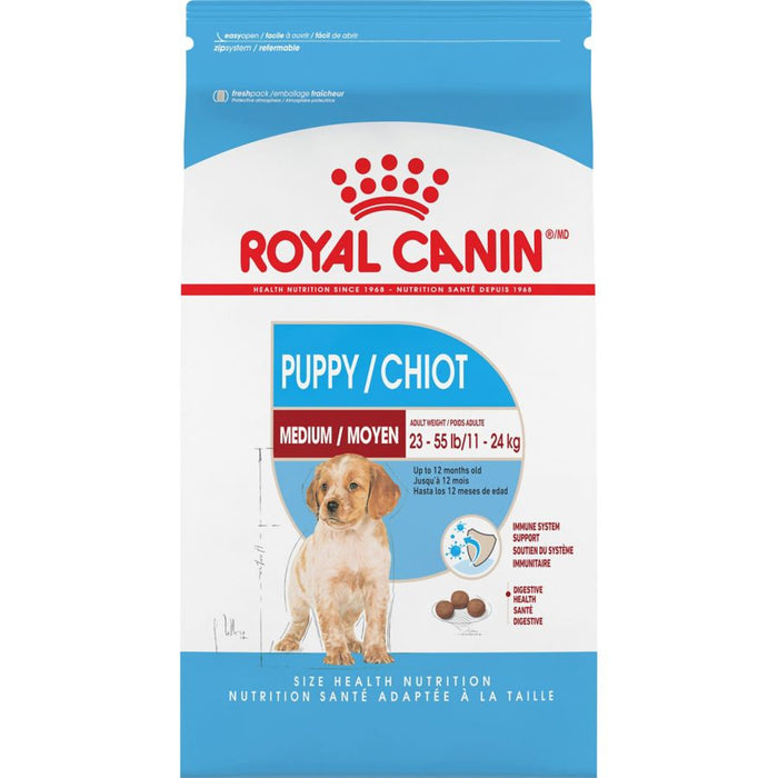 Royal Canin  Size Health Nutrition Medium Puppy Dry Dog Food