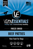 Vital Essentials Beef Patties Freeze Dried Dog Food