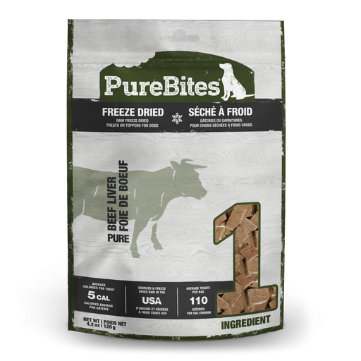 PureBites Freeze Dried Beef Liver Dog Treats