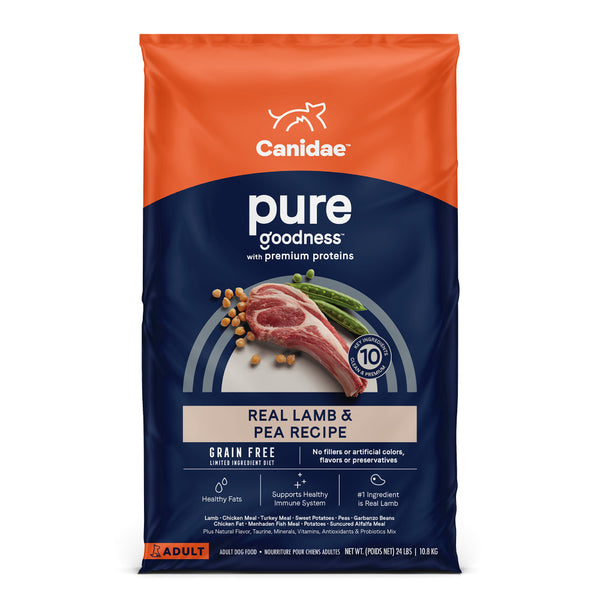 Canidae Pure Goodness Real Lamb & Sweet Potato Recipe Adult Dry Dog Food