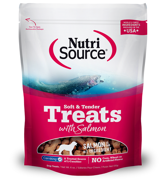 NutriSource Soft & Tender Salmon Dog Treats