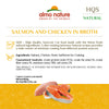Almo Nature HQS Natural Cat Grain Free Salmon and Chicken In Broth Canned Cat Food