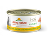 Almo Nature HQS Natural Cat Grain Free Salmon and Chicken In Broth Canned Cat Food