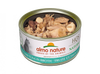 Almo Nature HQS Natural Cat Grain Free Trout and Tuna In Broth Canned Cat Food