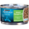 Purina Pro Plan Focus Adult Weight Management Turkey & Rice Entree Ground Canned Cat Food