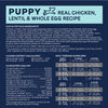 Canidae Pure Goodness PUPPY Real Chicken, Lentil & Whole Egg Recipe Dry Dog