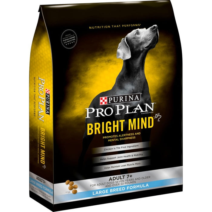 Purina Pro Plan Bright Mind Adult 7plus Large Breed Formula Dry Dog Food