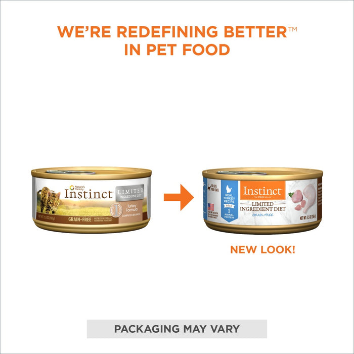 Instinct Grain Free LID Turkey Canned Cat Food — AZ Pet Foods