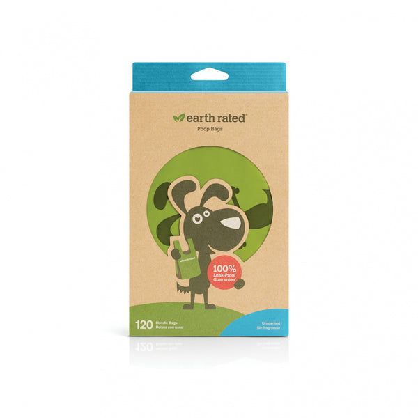 Earth Rated Handle Bags Unscented - 120 Count