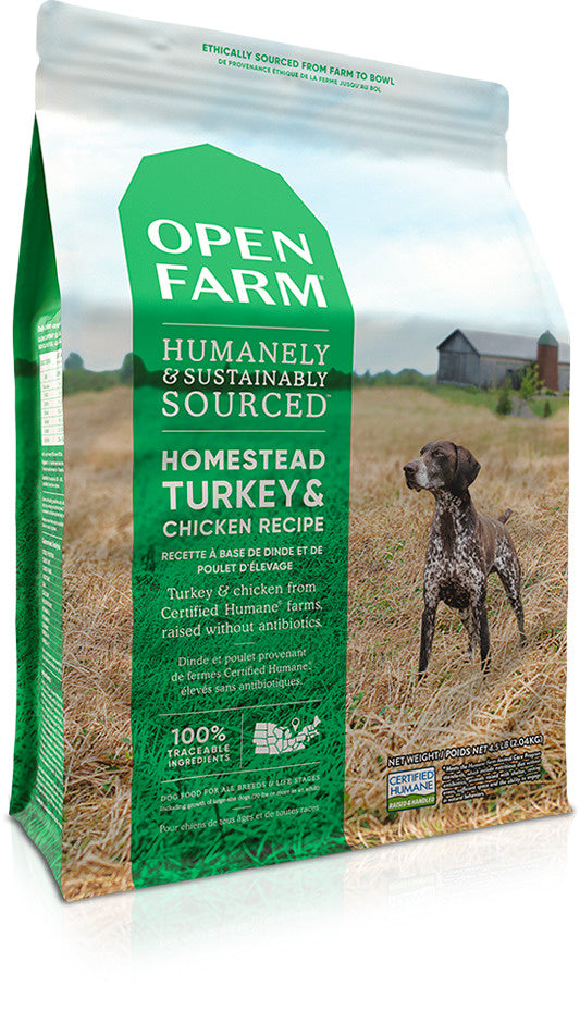 Open Farm Grain Free Homestead Turkey & Chicken Recipe Dry Dog Food