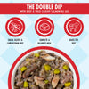 Weruva Dogs in the Kitchen The Double Dip Grain Free Beef & Salmon Canned Dog Food