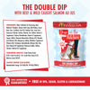 Weruva Dogs in the Kitchen The Double Dip Grain Free Beef & Salmon Dog Food Pouches