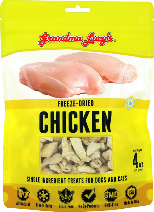 Grandma Lucy's Singles Freeze Dried Chicken Single Ingredient Pet Treats