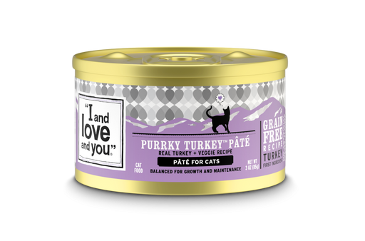 I and Love and You Grain Free Purrky Turkey Recipe Canned Cat Food