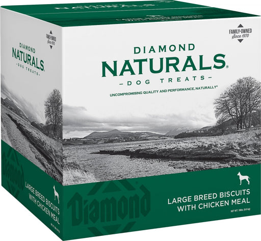 Diamond Naturals Large Breed Biscuits with Chicken Meal Dog Treats