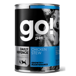 Go! Daily Defence Chicken Stew Canned Dog Food 