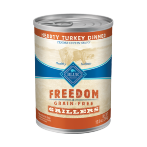 Blue Buffalo Freedom Grillers Hearty Turkey Dinner Grain-Free Canned Dog Food 