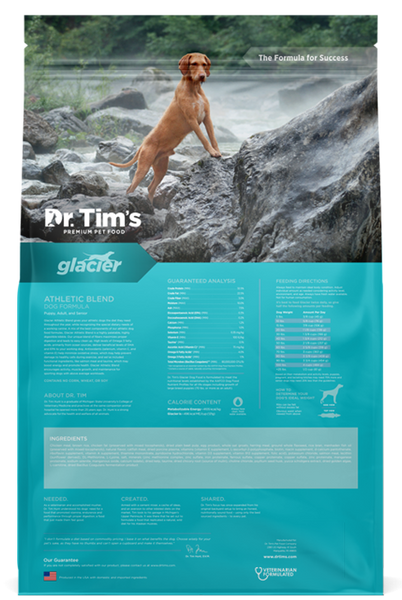 Dr. Tim's Glacier Athletic Blend Dry Dog Food