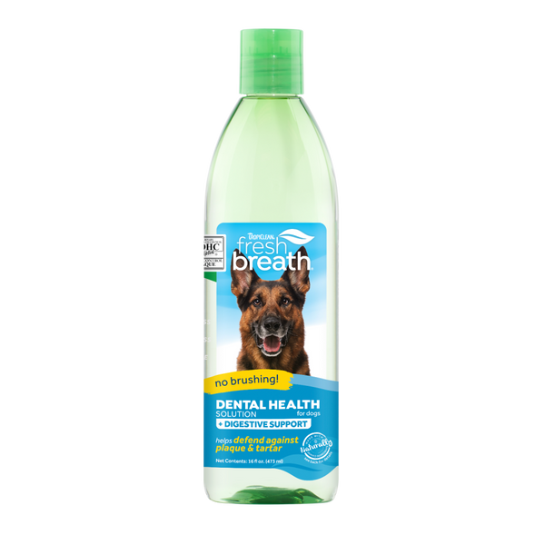 Tropiclean Fresh Breath Water Additive Plus Digestive Support for Dogs