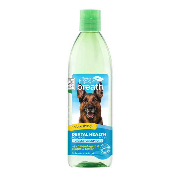 Tropiclean Fresh Breath Water Additive Plus Digestive Support for Dogs