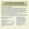 Canidae Grain Free PURE Petite Small Breed Pottage Style Dinner Minced with Duck and Pumpkin in Broth Wet Dog Food