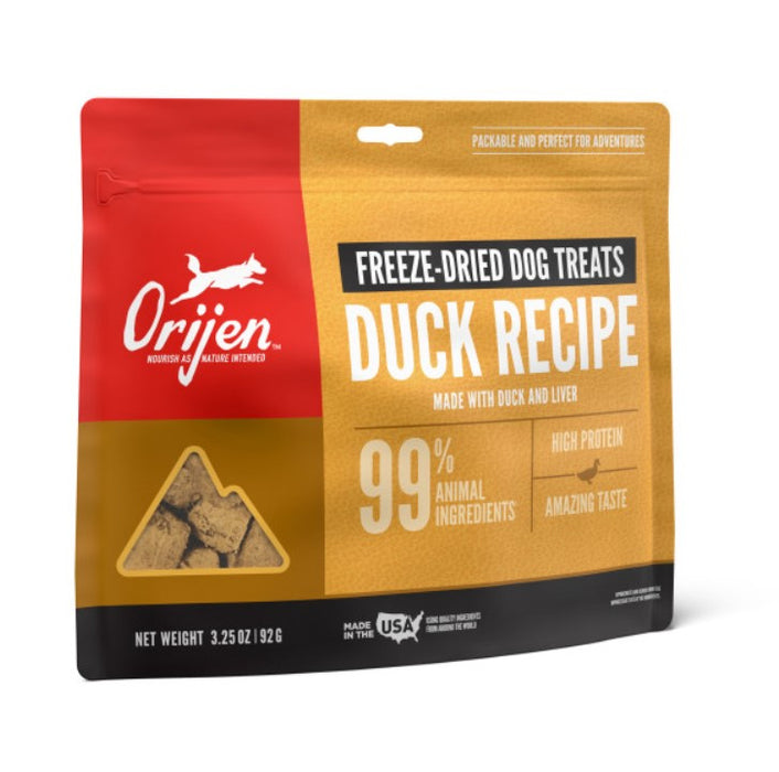 ORIJEN Freeze Dried Free Run Duck Dog Treats