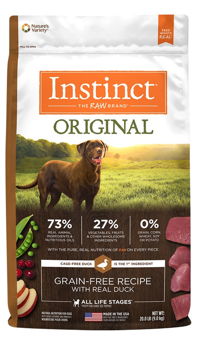 Instinct Original Grain Free Recipe with Real Duck Natural Dry Dog Food