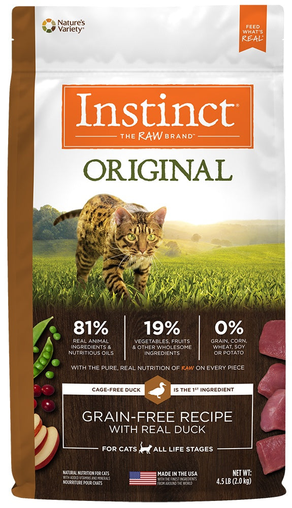 Instinct Original Grain Free Recipe with Real Duck Natural Dry Cat Food