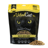 Vital Essentials Grain Free Duck Mini Nibs Freeze Dried Raw Food for Cats