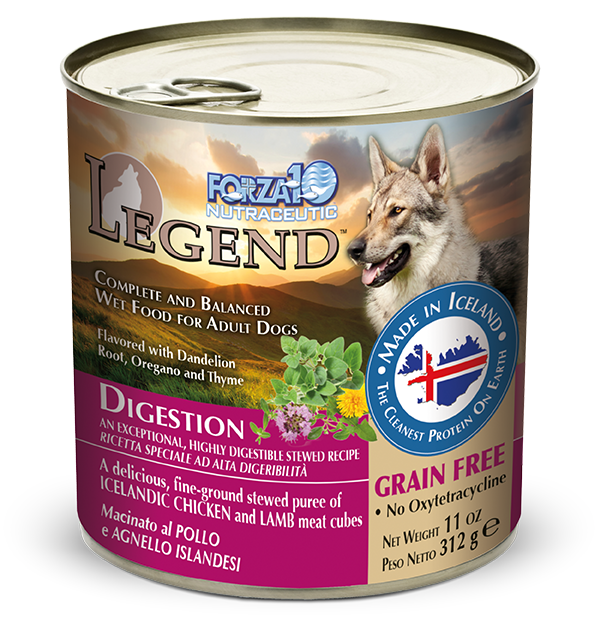 Forza10 Legend Digestion Chicken and Lamb Canned Dog Food