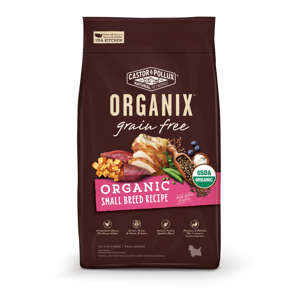 Castor and Pollux Organix Grain Free Organic Small Breed Dry Dog Food
