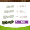 Merrick Fresh Kisses Dog Dental Treats Coconut Plus Botanical Oils Recipe Dog Treats for Large Breeds