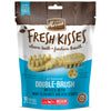 Merrick Fresh Kisses Dog Dental Treats With Mint Breath Strips Dog Treats for Medium Breeds