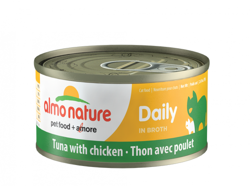 Almo Nature Daily Grain Free Tuna with Chicken Canned Cat Food