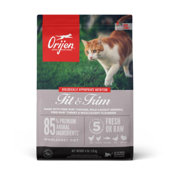 ORIJEN Grain Free Fit & Trim Dry Cat Food