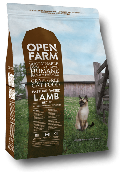 Open Farm Grain Free Pasture Raised Lamb Recipe Dry Cat Food