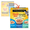 Meow Mix Simple Servings Seafood Variety Pack Wet Cat Food