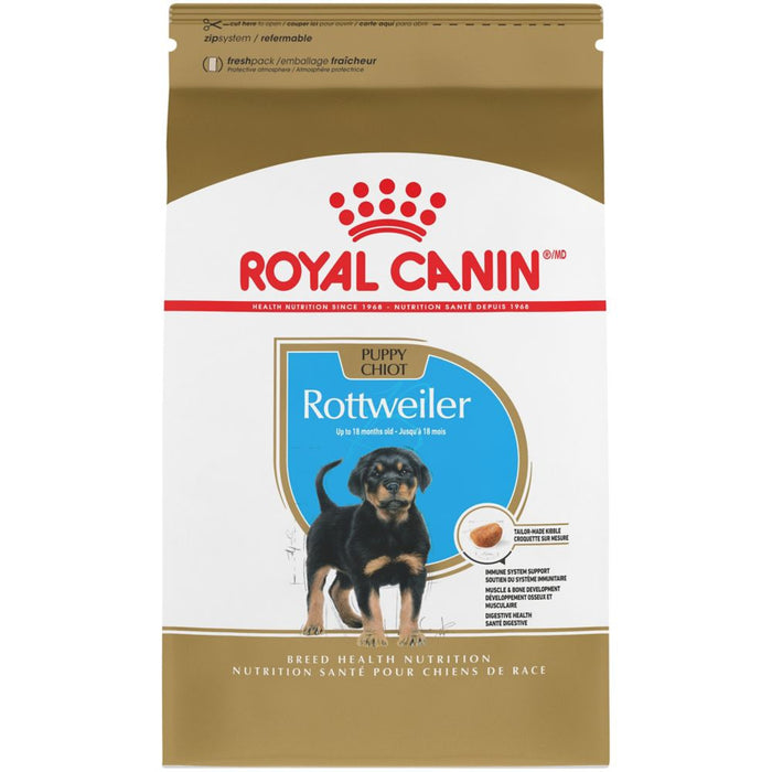 Royal Canin Breed Health Nutrition Rottweiler Puppy Recipe Dry Dog Food