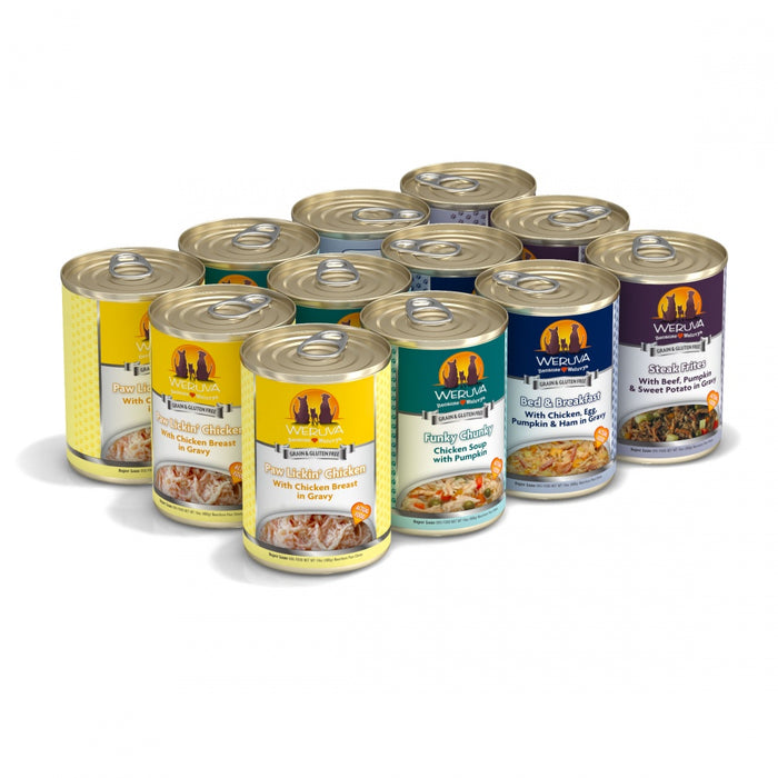 Weruva Classic Grain Free Baron's Batch Canned Dog Food Variety Pack