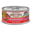 Whole Earth Farms Grain Free Small Breed Beef Recipe Canned Dog Food