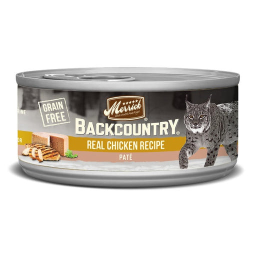 Merrick Backcountry Grain Free Chicken Pate Canned Cat Food
