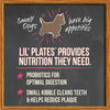 Merrick Lil Plates Small Breed Dog Food Grain Free Real Texas Beef & Sweet Potato with Raw Bites Recipe Small Dog Food