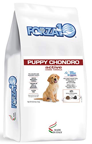 Forza10 Active Puppy Chondro 8.8 Pounds Dry Dog Food, Limited Ingredient Puppy Food with Glucosamine Chondroitin for Dogs