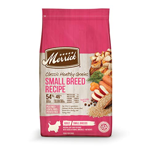 Merrick Classic Healthy Grains Dry Dog Food Small Breed Recipe - 4 lb. Bag