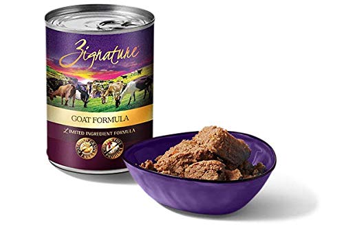 Zignature Goat Limited Ingredient Formula Canned Dog Food 13oz, case of 12