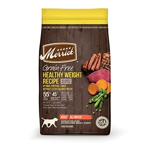 Merrick Grain Free Dry Dog Food Healthy Weight Recipe - 4 lb. Bag