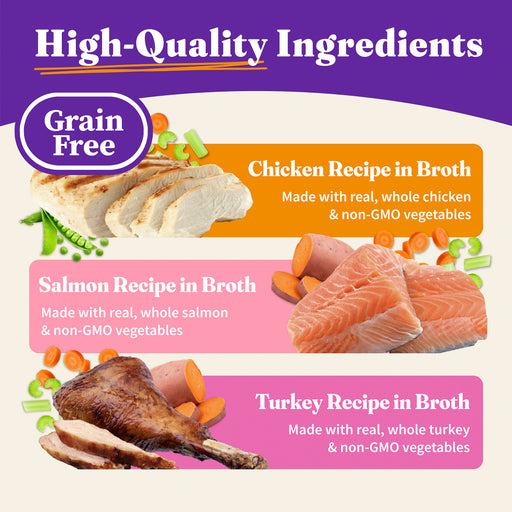 Halo Grain Free Variety Pack Chicken, Salmon & Turkey Canned Cat Food